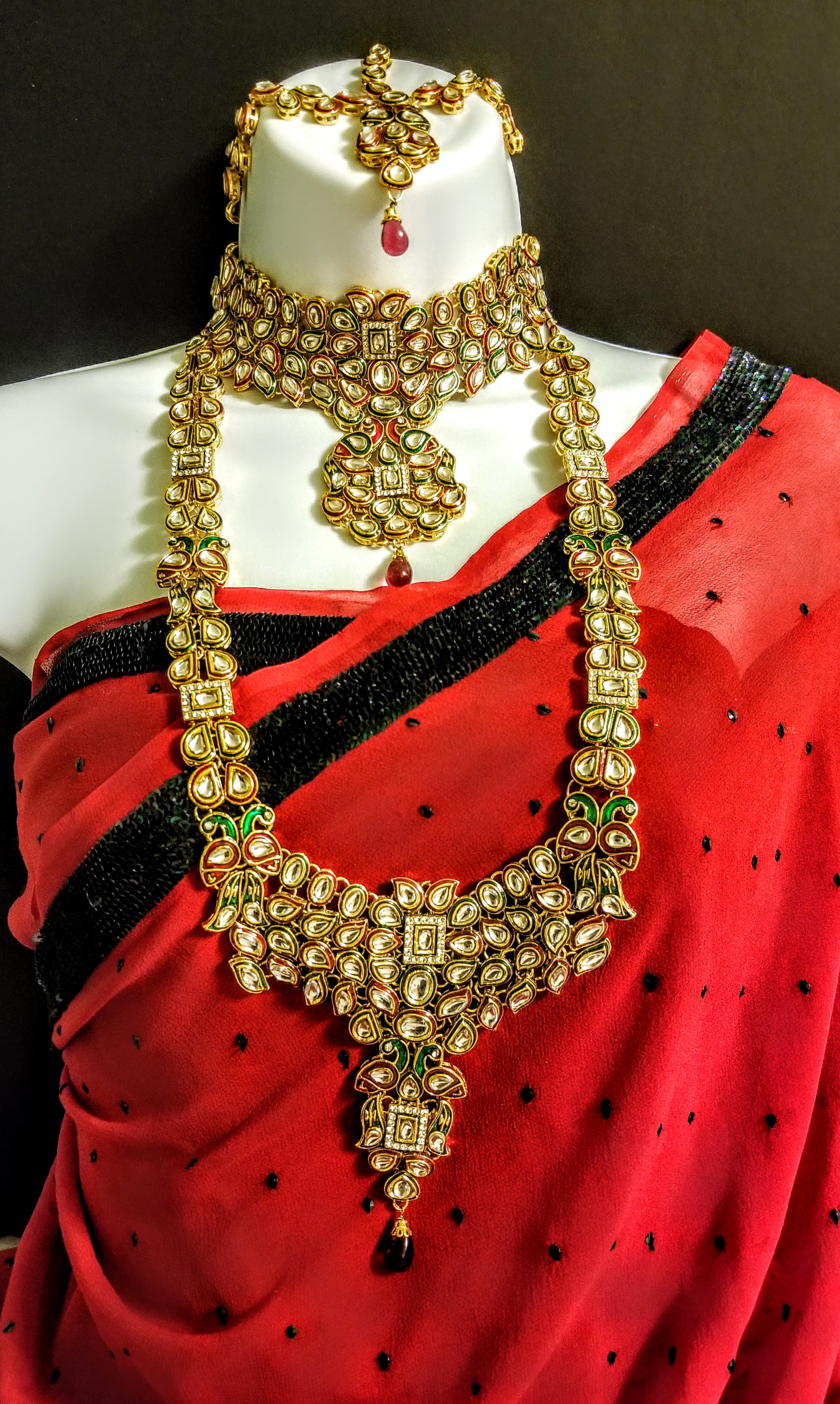 bridal jadau set